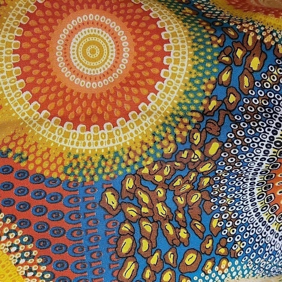 For Her NYC Back Zip 3/4 Sleeve 70's Look Crop Top - Size XL - Picture 6 of 12